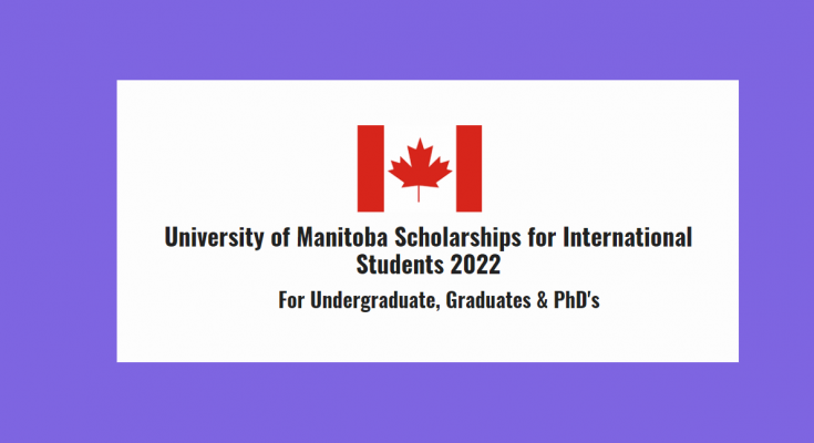 university of manitoba scholarships 2022