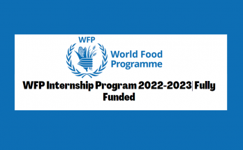 WFP Internship Program 2022-2023