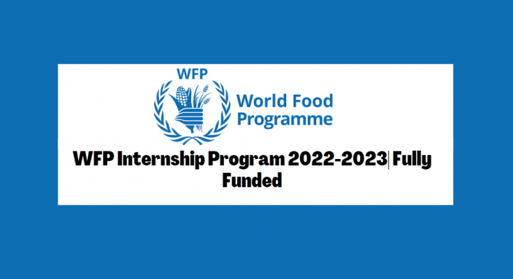 WFP Internship Program 2022-2023