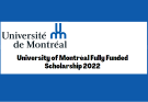 University of Montréal Canada Fully Funded scholarship