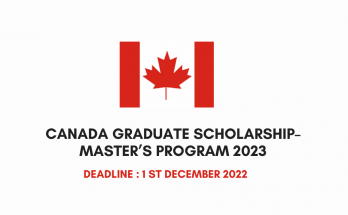 canada graduate scholarship