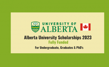 university of alberta scholarships 2023