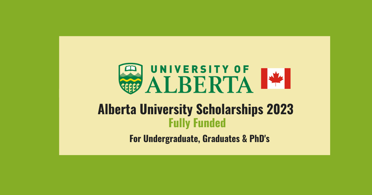 alberta university phd scholarships 2023