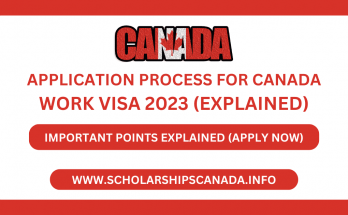 Application Process for Canada Work Visa 2023 (Explained)