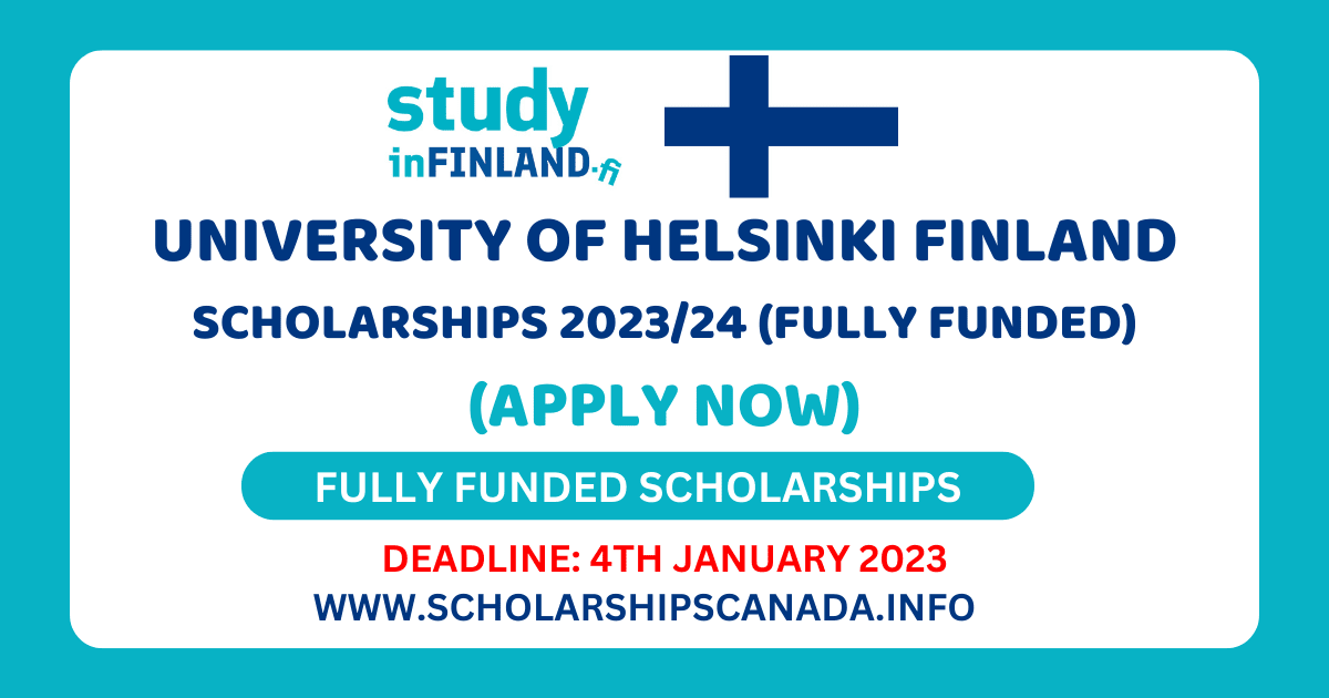 helsinki university phd scholarship