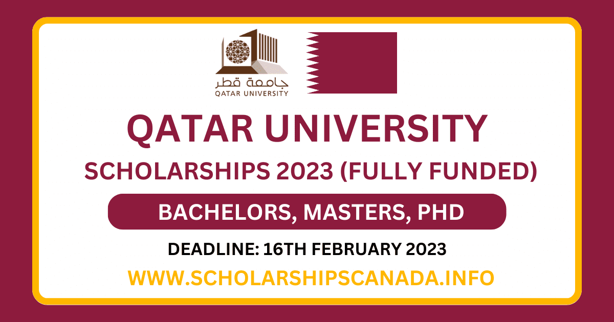 Qatar University Scholarships 2023 (Fully Funded)