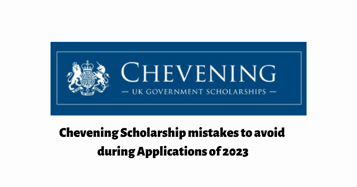 Chevening Scholarships 2023