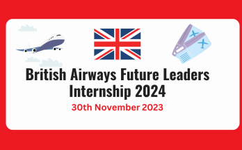 British Airways Future Leaders Internship 2024