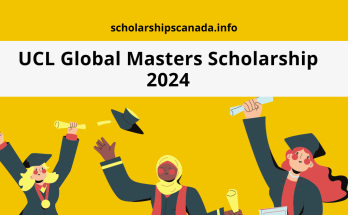 UCL Global Masters Scholarship