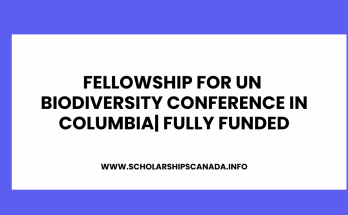 UN Biodiversity Conference in Columbia