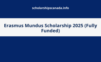 Erasmus Mundus Scholarship 2025