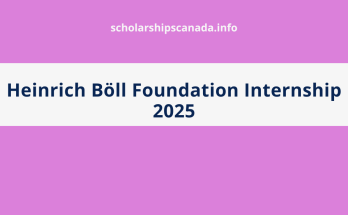 Heinrich Böll Foundation Internship 2025
