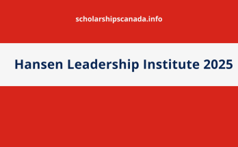 Hansen Leadership Institute 2025