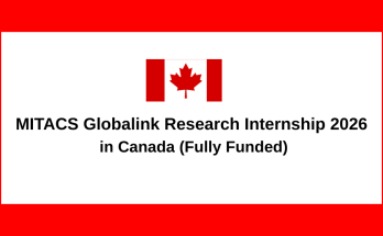 MITACS Globalink Research Internship 2026